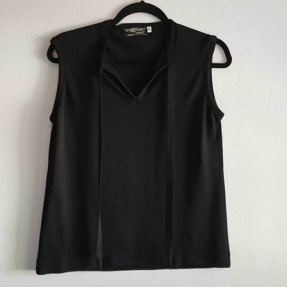 Givenchy Sport Paris, New York Black Knit Sweater